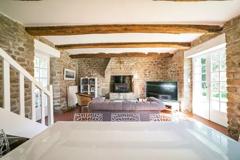 Kerinis-Belle Longère et Studio avec Jardin