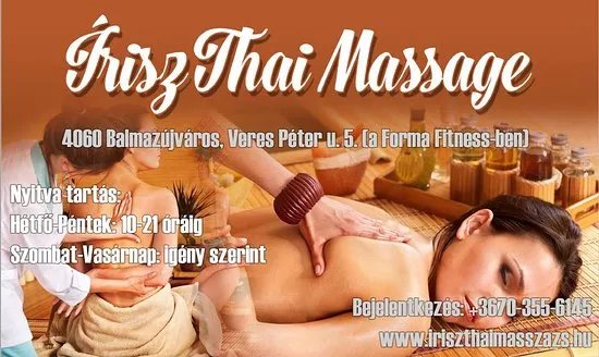 Irisz Thai Masszazs