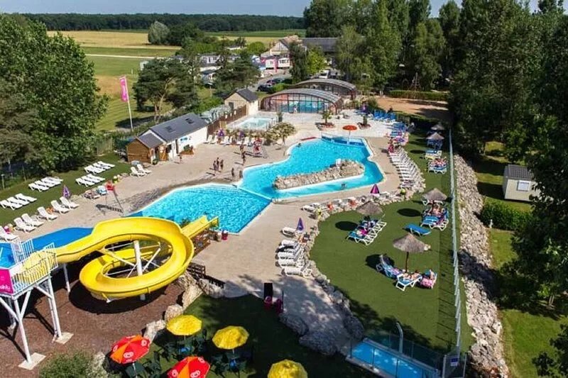 Mobilhome INTUITION pond view, 4 *, near Beauval Zoo and Loire castles