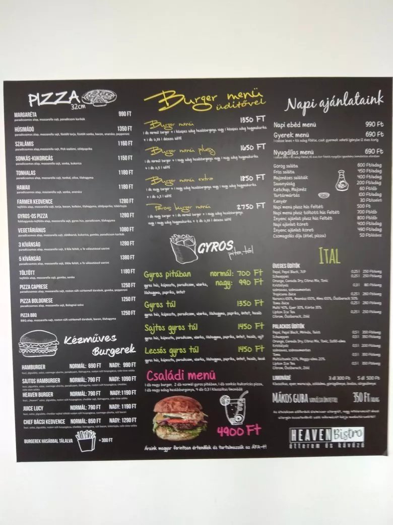 Heaven Bistro Restaurant and Cafe