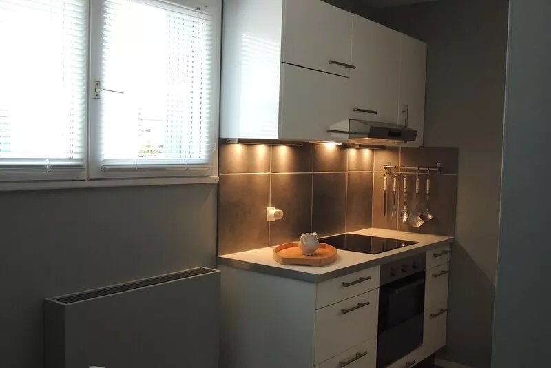 In Cahors, apartment with 2 terraces, very quiet, 5 minutes walk from downtown