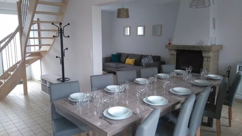 10-person gîte in the bay of Mont Saint Michel
