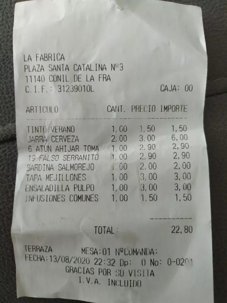La Fabrica conil