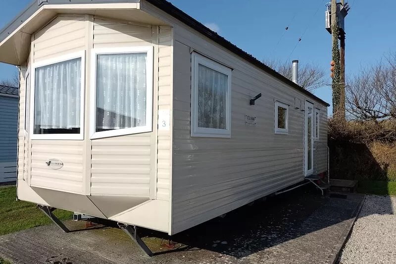 6 berth Static Caravan, 2 Bedroom on a beautiful site  in Bude, North Cornwall.