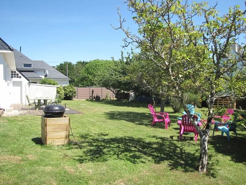Family house 350m from the sea 8 people