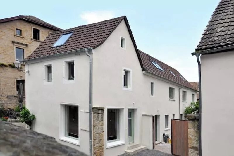 Attic apartment with a view over the rooftops of Forst for 2-4 people