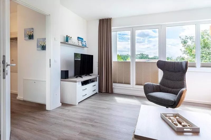 Exklusives Familienapartment mit Toller, Sonniger Dachterrasse und Zwei Bädern