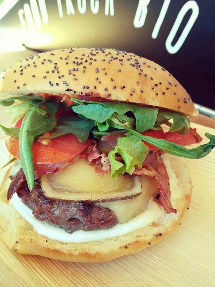 food truck la camionnette verte