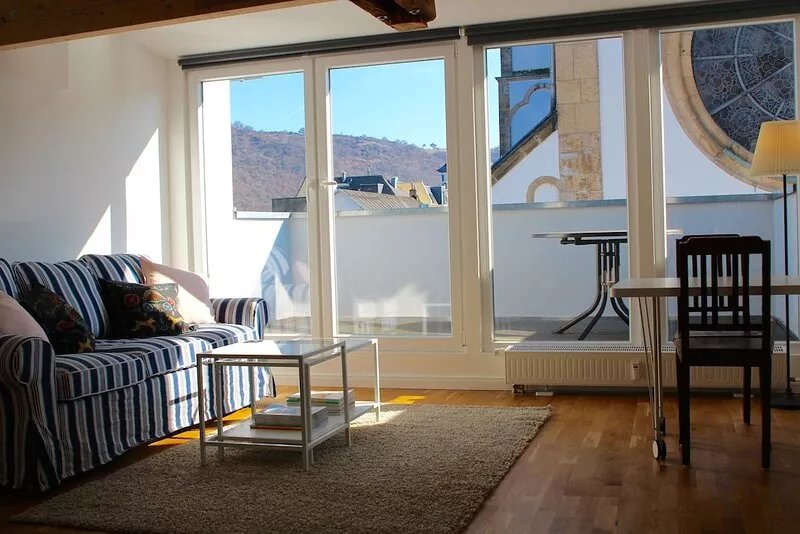 Above the roofs Boppards - own roof terrace with a view