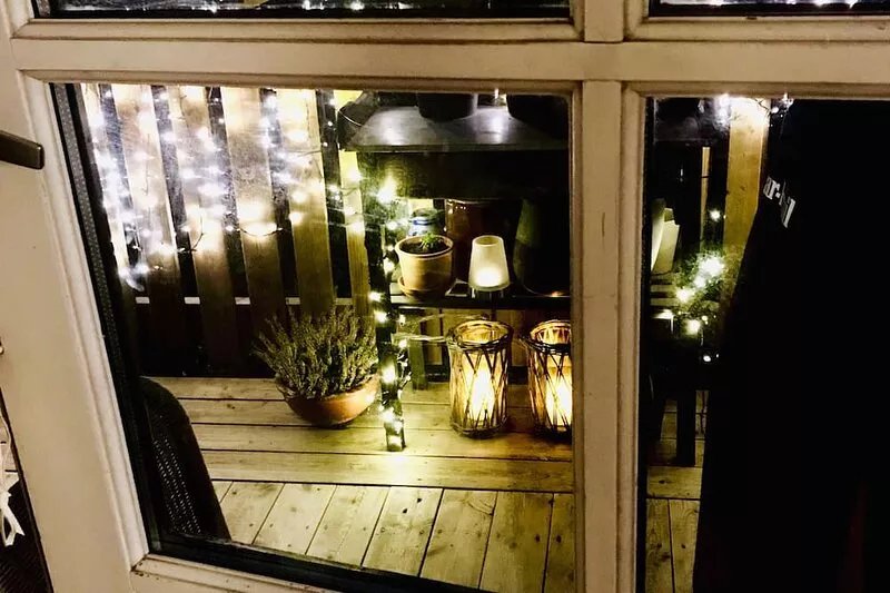 Charme,quiet & safe w private balcony in the❤️of Copenhagen most central