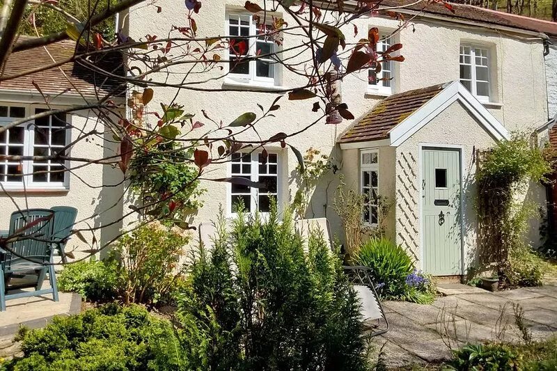 Cottage by the East Lyn River in the heart of Exmoor National Park near Lynmouth