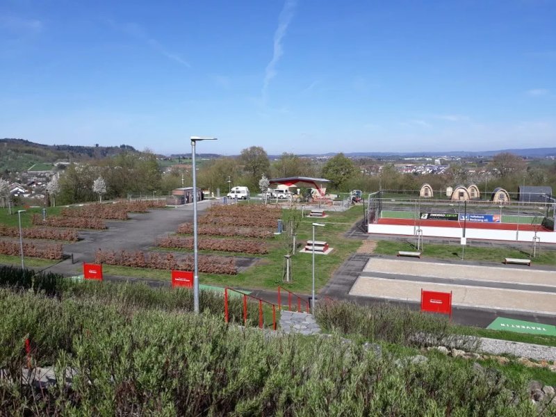 Glampinghutte im SportErlebnisPark Allmersbach im Tal