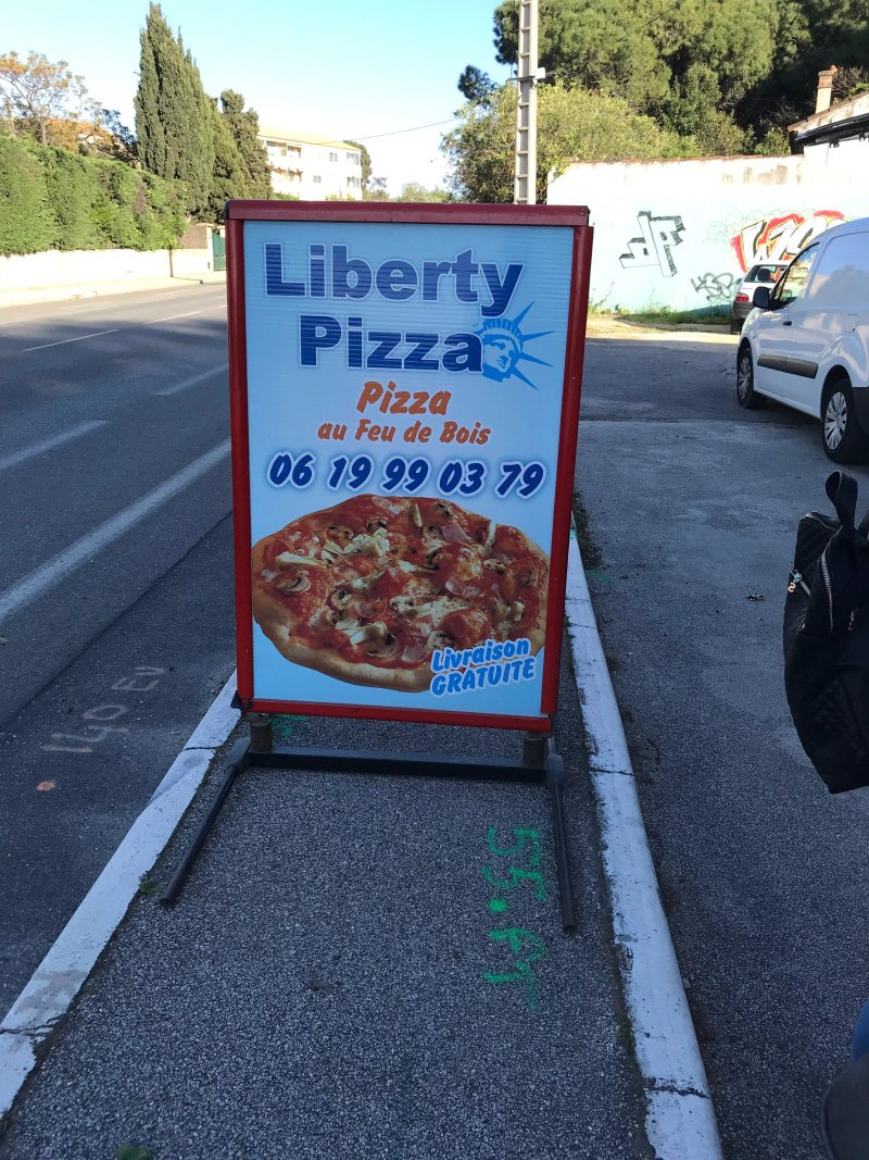 Liberty pizza six fours
