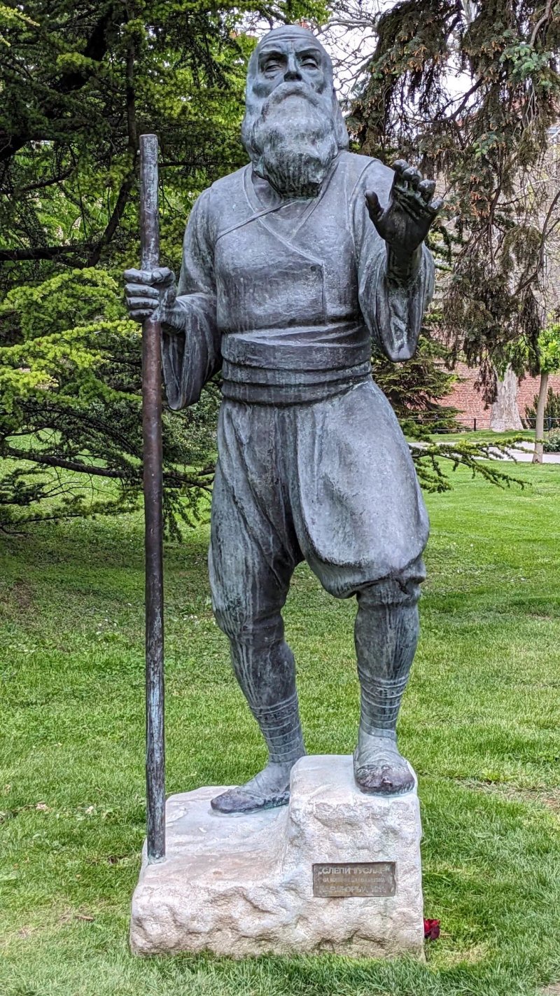 Spomenik Slepom Guslaru - Monument to the Blind Fiddler