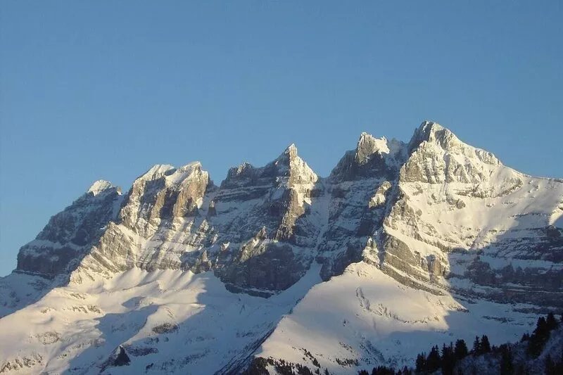 2-room aptmt in super ski area Portes du Soleil with a view of Les Dents du Midi