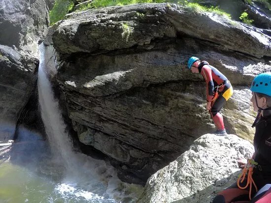 Abenteuer-Schlucht - Canyoning Starzlachklamm Allgau Bayern