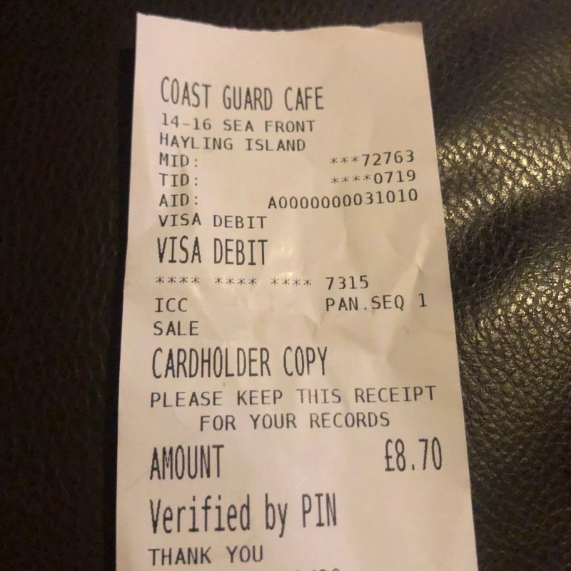 Coastguard Cafe