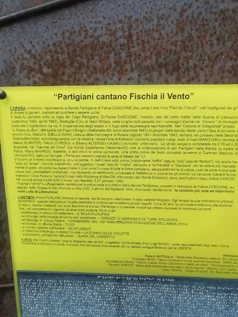 I Partigiani Cantano Fischia Il Vento