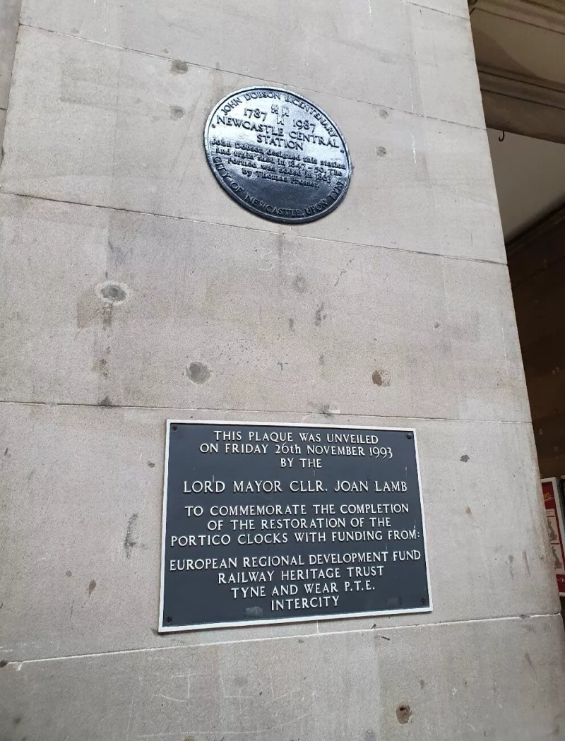 John Dobson Bicentenary Blue Plaque