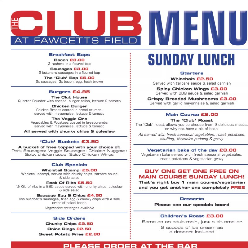 The Club At Fawcett's Field