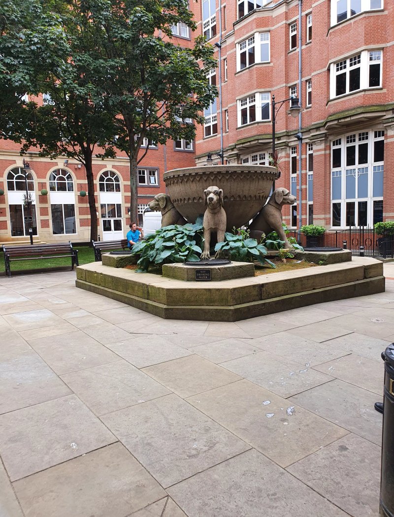 The Talbot Hounds Fountain