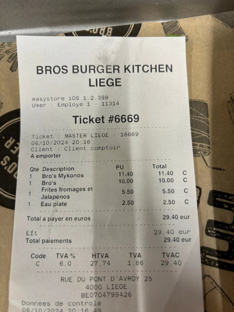 Bro's Burger Kitchen - Liege