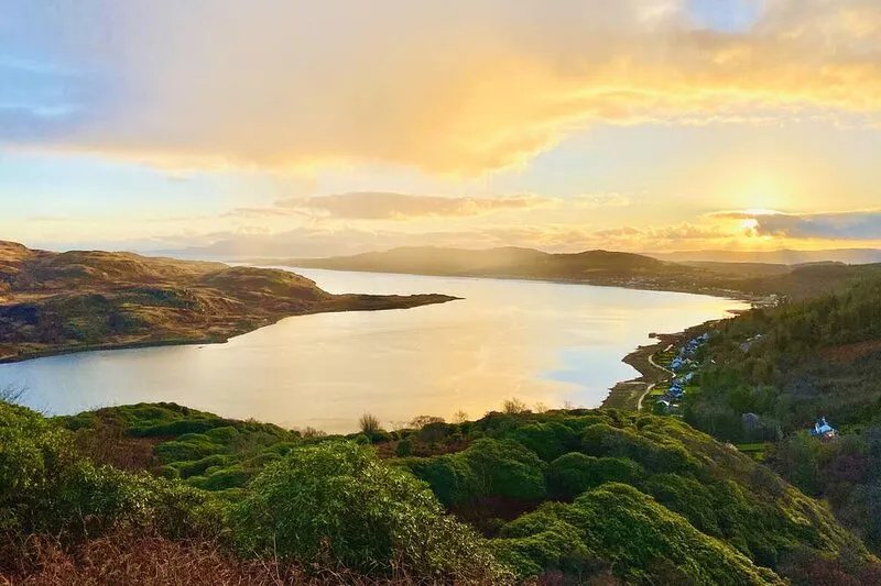 Upper Villa, Tighnabruiach with stunning views of Kyles of Bute