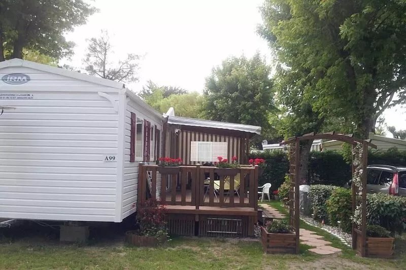 MOBIL HOME 6/8 pers CAMPING 4 **** LE BOIS MASSON SIBLU