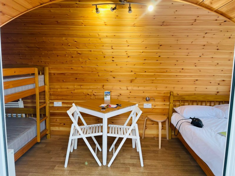 Camping Pods, West Mersea Holiday Park