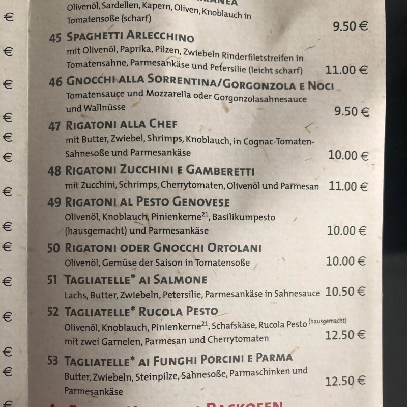 Ristorante-Pizzeria De Sia
