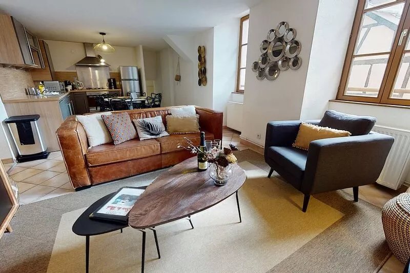 sous les tilleuls 80m2 1 free parking     2br
