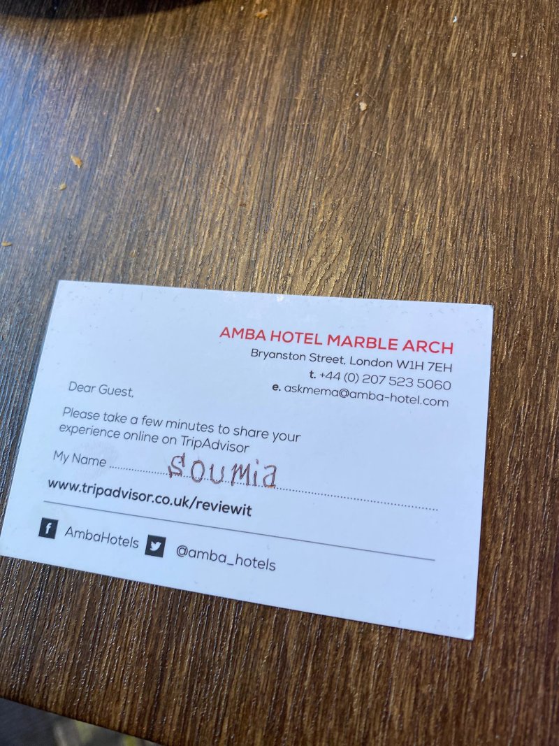 Amba Hotel Marble Arch Restaurants