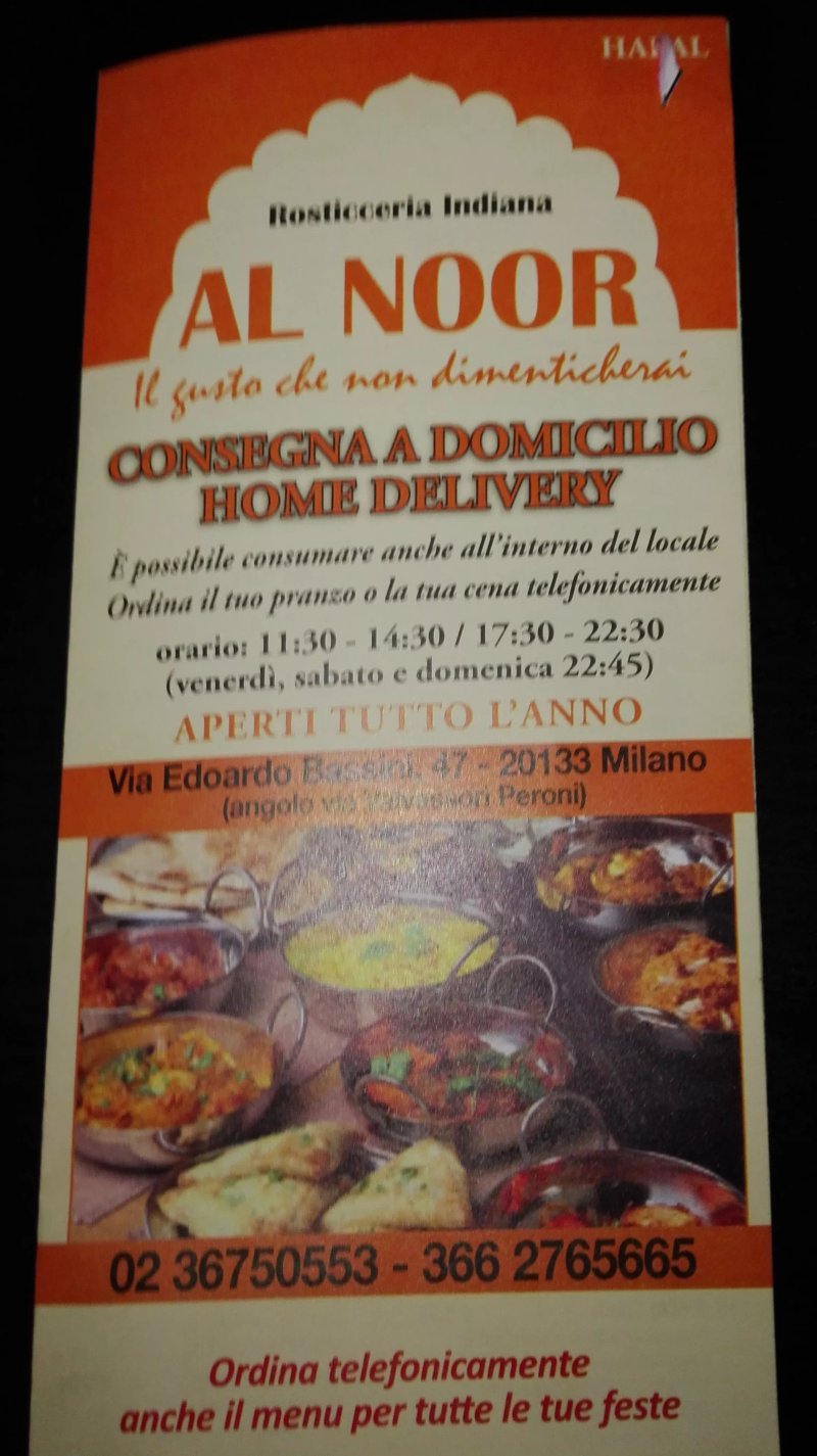 Al Noor 2 Rosticceria Indiana