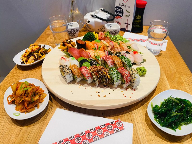 Rakki Sushi, & Poke