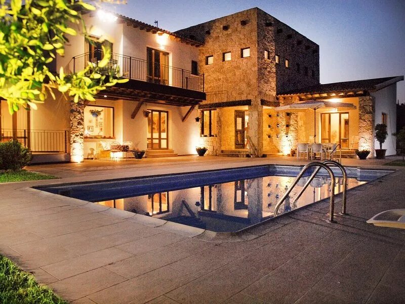 Brand New Stone Built Villa With Pool and open views