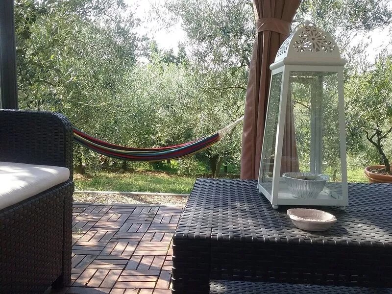 Apartment in a farmhouse a few km from the center