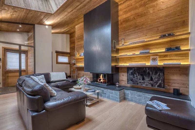 Apartment with garden in the heart of Megève village