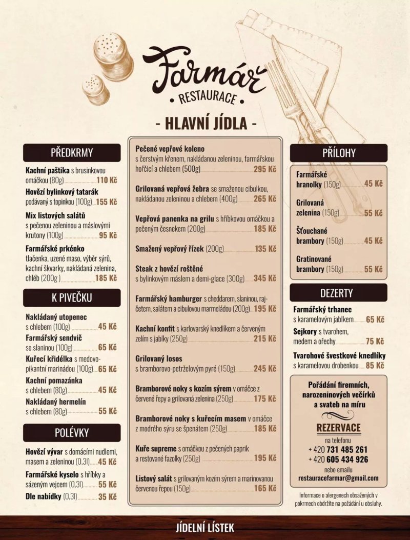 Restaurace Farmar