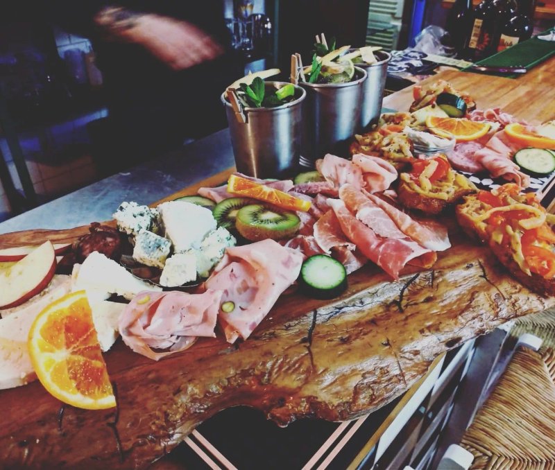 Natural Calcata food and spirits