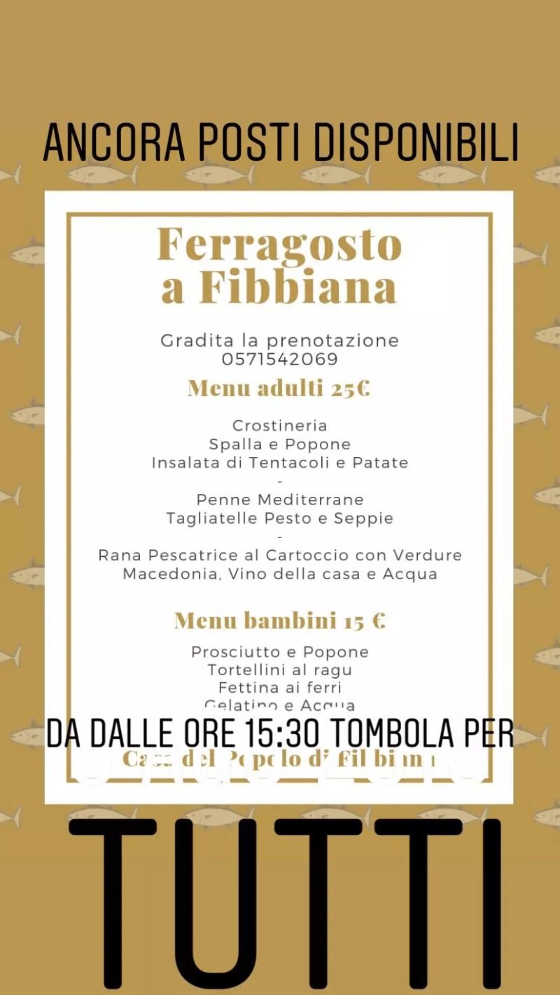 Pizzeria Circolo Arci Fibbiana