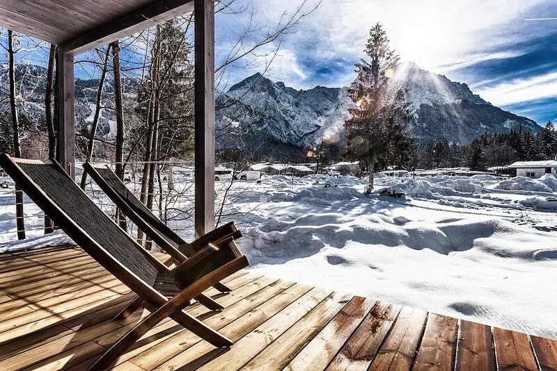 Zugspitz-Rauschen 1 - Live like a dream right on the riverbank with a view of