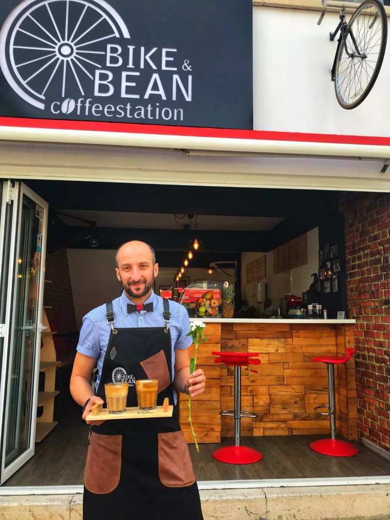 Bike&Bean Coffee Station