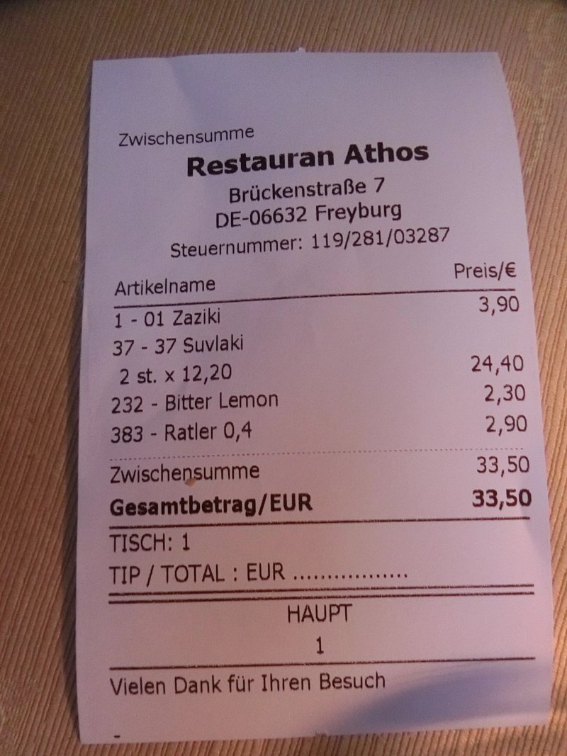Restaurant Athos