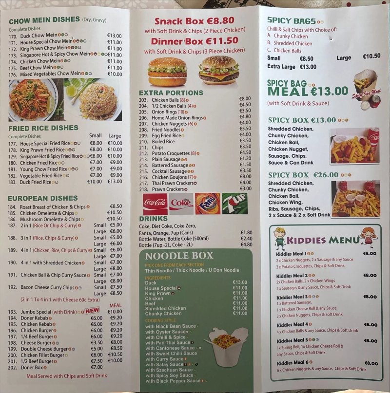 Jade Dragon Chinese Take Away