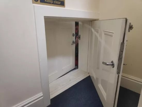 Cambridge's Tiniest Door & Cave