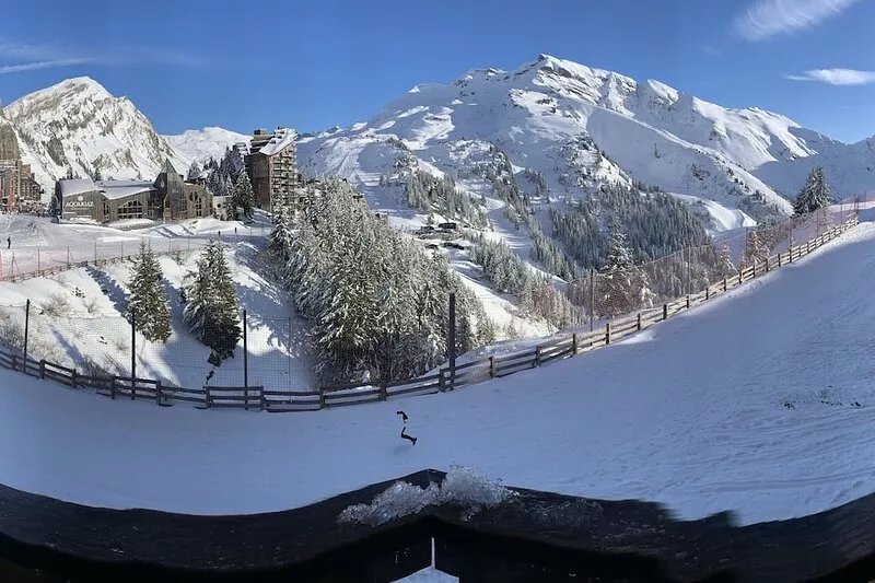 Appart 2 p + Balcon + Casier à Skis Quartier de la Falaise