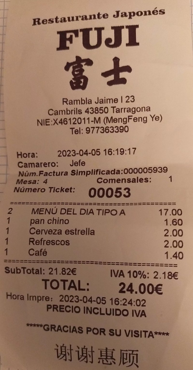 Restaurante Japones Fuji