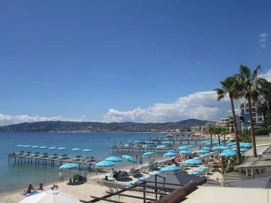 Juan les Pins Main Beach