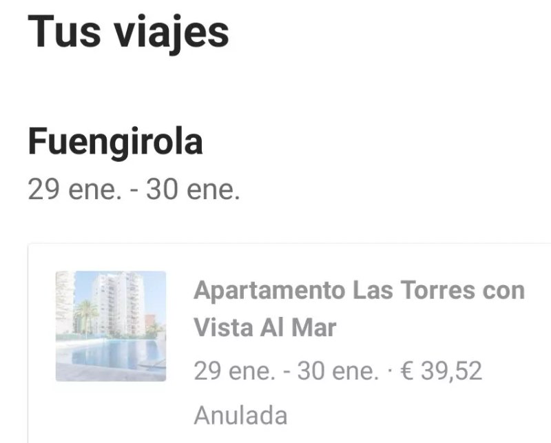 Apartamento Las Torres Con Vista al Mar
