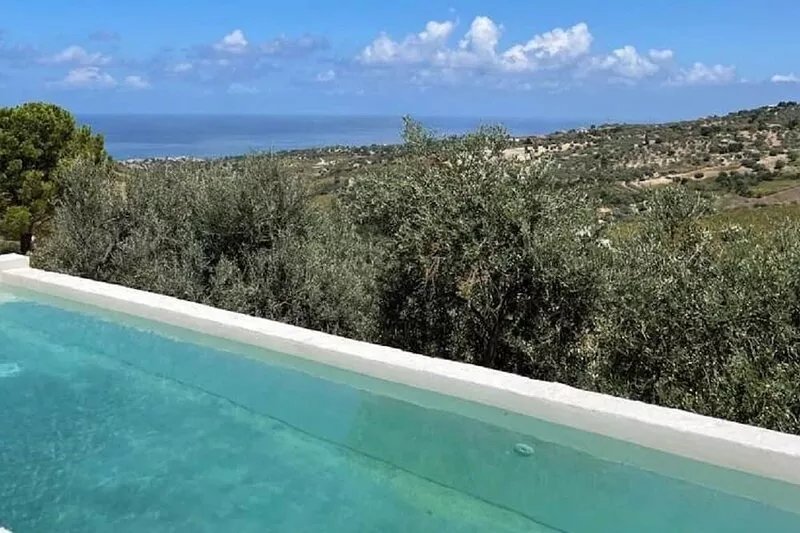 Beautiful Countryside Villa With Private Pool and Sea View, Surrounded by Nature